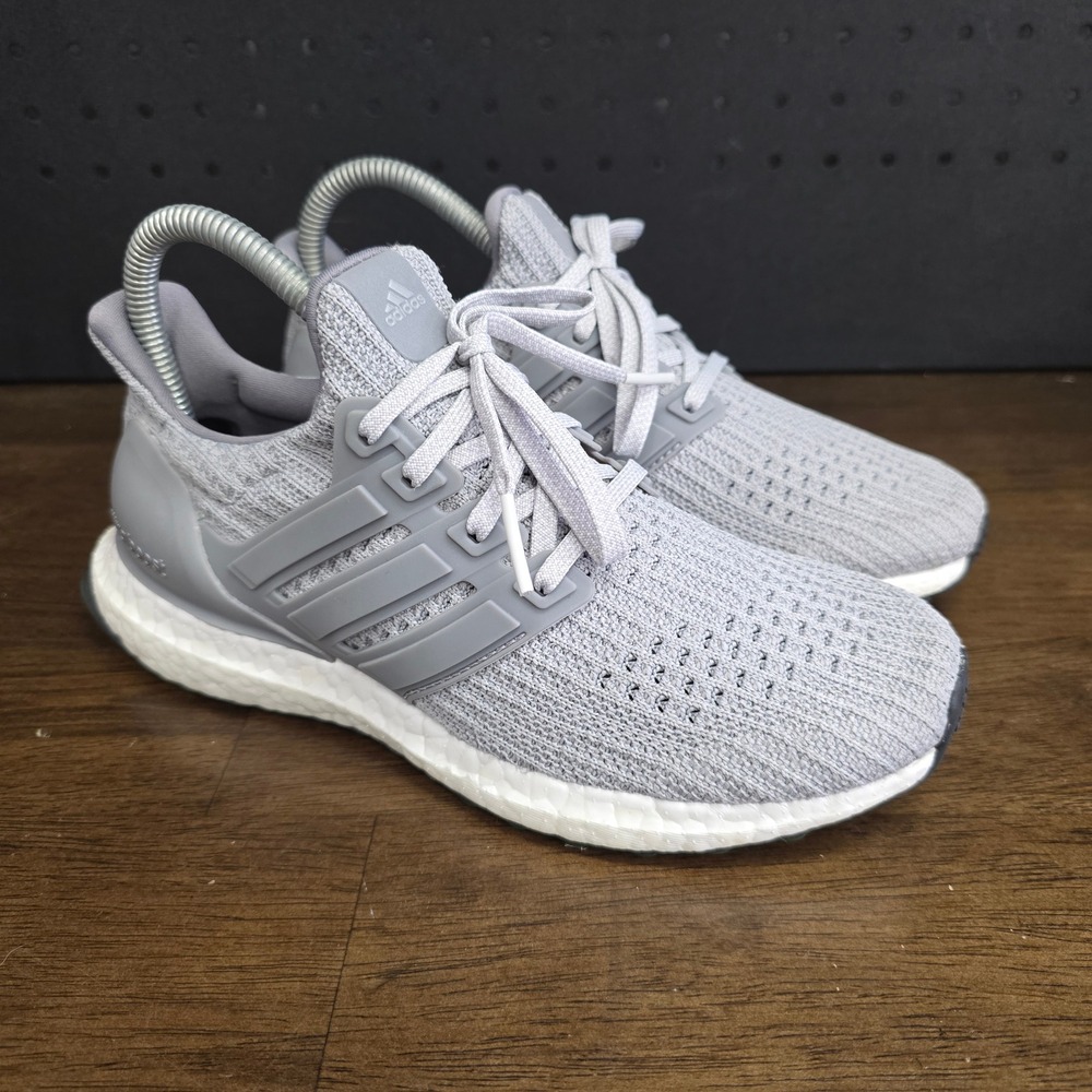 Adidas Ultraboost 4.0 Women Size 5.5 Grey Running Shoes BB6151